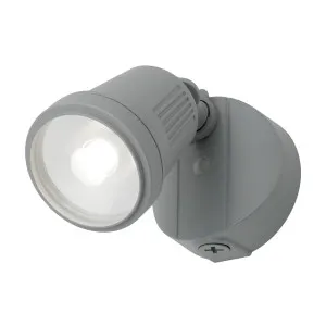 Otto Single 12W LED Exterior Adjustable Spot Light Silver by Mercator, a Spotlights for sale on Style Sourcebook