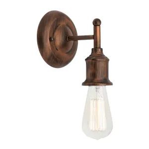 Leona Interior Wall Light Antique Bronze by Mercator, a Wall Lighting for sale on Style Sourcebook