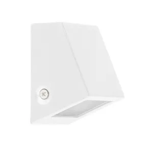 Havit Matte White 85mm Surface Mounted LED Wall Wedge Light 12V Warm White by Havit, a Outdoor Lighting for sale on Style Sourcebook