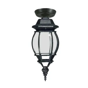 Lode Flinders Antique Black Under Eave Light IP12 Small by Lode International, a Outdoor Lighting for sale on Style Sourcebook