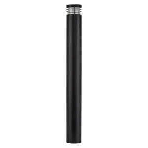 Matte Black Havit Maxi Tri-Colour LED Bollard Light 240V 900mm by Havit, a Outdoor Lighting for sale on Style Sourcebook