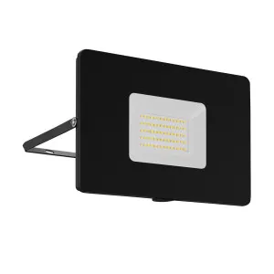 Black Eglo Faedo 3 IP65 LED Flood Light With Plug 50W by Eglo, a LED Lighting for sale on Style Sourcebook