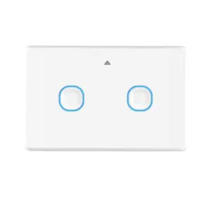 Mercator Ikuu Smart WiFi Isaac Touch Switch 2 Gang by Mercator, a LED Lighting for sale on Style Sourcebook