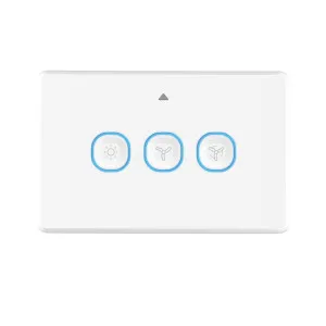 Mercator Ikuu Smart WiFi Isaac AC Fan Speed Controller Switch White by Mercator, a LED Lighting for sale on Style Sourcebook