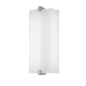 Telbix Arla LED CCT Wall Light Frosted Glass and Nickel by Telbix, a LED Lighting for sale on Style Sourcebook