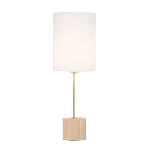 Flemington Mercator Pleated Table Lamp (E27) White by Mercator, a Table & Bedside Lamps for sale on Style Sourcebook