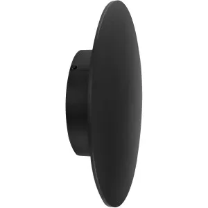 Calibo Emu 215mm Round LED Wall Light Black by Calibo, a Wall Lighting for sale on Style Sourcebook