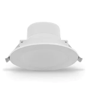 Atom 8W Flush Lens IP44 Tri-Colour LED Dimmable Fixed Downlight White by Atom Lighting, a LED Lighting for sale on Style Sourcebook