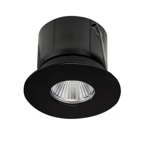 Prime 12W CCT Tri Colour Dimmable Fixed LED Downlight IP44 Black by Havit, a LED Lighting for sale on Style Sourcebook