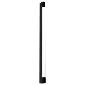 900mm Eglo Tragacete 24W LED Mirror Vanity Light IP44 Black by Eglo, a LED Lighting for sale on Style Sourcebook