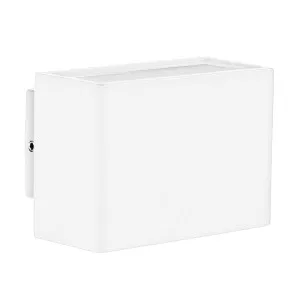 Havit Mini Blokk White Exterior Up/Down Wall Light IP54 6W LED Cool White by Havit, a Outdoor Lighting for sale on Style Sourcebook