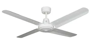 Swift 56" 1400mm Metal Ceiling Fan White by Mercator, a Ceiling Fans for sale on Style Sourcebook