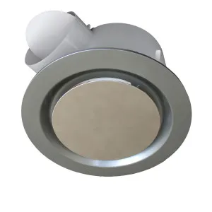 Round Ventair Airbus 250 Pro-V Bathroom Exhaust Fan Silver by Ventair, a Exhaust Fans for sale on Style Sourcebook