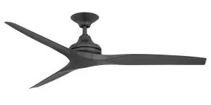 ThreeSixty Spitfire 2 60" Polymer Blade with Black Motor Ceiling Fan Black Blade by ThreeSixty, a Ceiling Fans for sale on Style Sourcebook