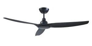 Ventair Skyfan 60" (1500mm) 3 Blade DC Ceiling Fan and Remote Black by Ventair, a Ceiling Fans for sale on Style Sourcebook