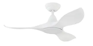 Eglo Noosa 40" 3 Blade DC Indoor/Outdoor Ceiling Fan with 18W CCT Dimmable LED Light Matte White by Eglo, a Ceiling Fans for sale on Style Sourcebook