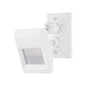 Eglo Detect Me 120 Degree Exterior Weatherproof PIR Sensor IP66 White by Eglo, a Outdoor Lighting for sale on Style Sourcebook