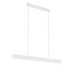 Eglo Climene 2 Linear 1800mm LED Pendant Light White by Eglo, a LED Lighting for sale on Style Sourcebook