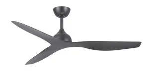 Fanco Eco Style DC 52" Ceiling Fan With Remote Black by Fanco, a Ceiling Fans for sale on Style Sourcebook