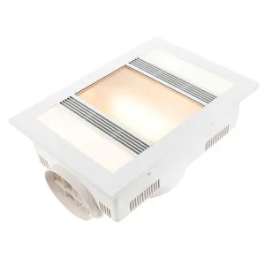 Brilliant Marvel 3 in 1 Bathroom Exhaust Fan, Heater & Light White by Brilliant, a Exhaust Fans for sale on Style Sourcebook