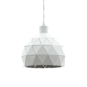 Eglo Roccaforte White Pendant Light 170mm by Eglo, a Pendant Lighting for sale on Style Sourcebook