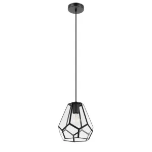 Eglo Mardyke Pendant Light (E27) Black by Eglo, a Pendant Lighting for sale on Style Sourcebook