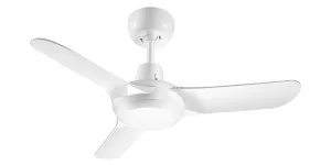 Ventair Spyda 3 Blade "Mini" 900mm (36") Indoor/Outdoor Designer Ceiling Fan White by Ventair, a Ceiling Fans for sale on Style Sourcebook