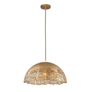 Evertop Gold Pendant Light (E27) Large by Evertop, a Pendant Lighting for sale on Style Sourcebook