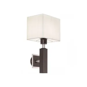 Eglo Tosca Wall Light E27 White & Antique Brown by Eglo, a Wall Lighting for sale on Style Sourcebook