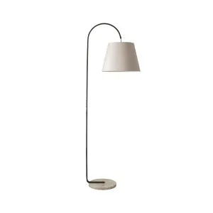 Mayfield Silas Marble Floor Lamp (E27) White by Mayfield, a Floor Lamps for sale on Style Sourcebook