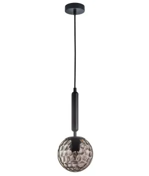 Black Smoke CLA Trattino Sphere Pendant (E27) 1 Light by Compact Lamps Australia, a Pendant Lighting for sale on Style Sourcebook