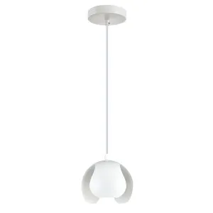 CLA Vaina Petals Pendant (E27) White by Compact Lamps Australia, a Pendant Lighting for sale on Style Sourcebook