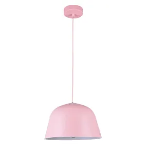 CLA Pastel Dome Pendant (E27) Pink by Compact Lamps Australia, a Pendant Lighting for sale on Style Sourcebook