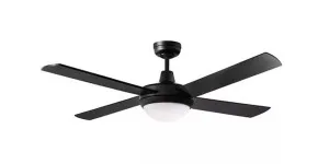 Martec Lifestyle 52" Ceiling Fan With 24W Dimmable CCT LED Light Black by Martec, a Ceiling Fans for sale on Style Sourcebook