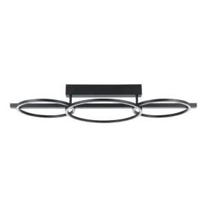 Eglo Lanacera LED Dimmable CTC Light Black by Eglo, a LED Lighting for sale on Style Sourcebook