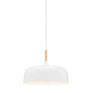 Mercator Olena Scandinavian Pendant Light E27 White by Mercator, a Pendant Lighting for sale on Style Sourcebook