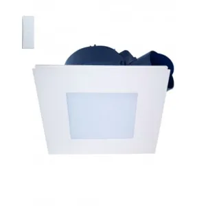 Ventair Airbus EC 200 Energy Efficient White Exhaust Fan With 10W LED Light Square by Ventair, a Exhaust Fans for sale on Style Sourcebook