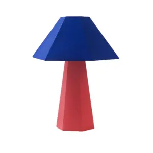 Paola & Joy Blake Linen 2lt Table Lamp Azure Petal by Paola & Joy, a Table & Bedside Lamps for sale on Style Sourcebook