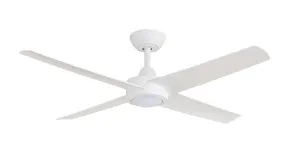 ThreeSixty Ambience 48" DC Ceiling Fan with 8W Uplight and 17W CCT Light and Remote White by ThreeSixty, a Ceiling Fans for sale on Style Sourcebook