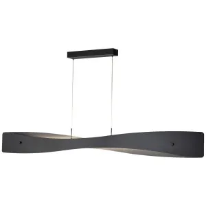 Cougar Palento 1 Light LED CCT Pendant Black by Cougar, a Pendant Lighting for sale on Style Sourcebook