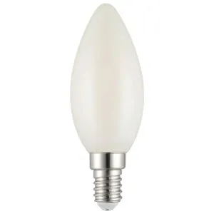 Eglo 4W E14 Dimmable LED Candle Frosted Globe Cool White by Eglo, a LED Lighting for sale on Style Sourcebook