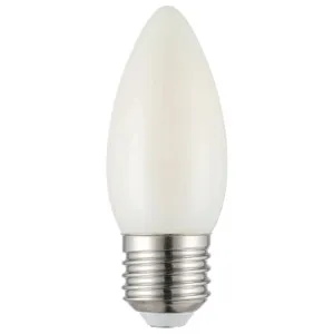 Eglo 4W E27 Dimmable LED Candle Frosted Globe Warm White by Eglo, a LED Lighting for sale on Style Sourcebook