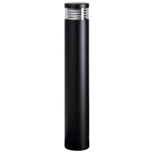 Havit Black Maxi Louvre 600 LED Bollard E27 Tri Colour by Havit, a Outdoor Lighting for sale on Style Sourcebook