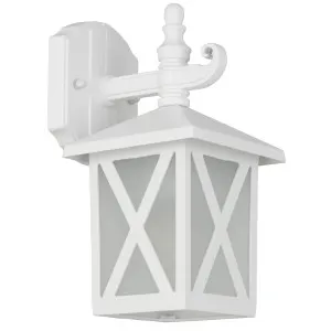 Telbix Eldon Outdoor Wall Light White by Telbix, a Outdoor Lighting for sale on Style Sourcebook