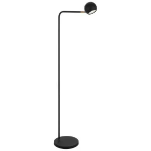 Telbix Jeremy Floor Lamp Black by Telbix, a Floor Lamps for sale on Style Sourcebook