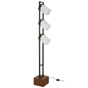 Telbix Osada Floor Lamp Black by Telbix, a Floor Lamps for sale on Style Sourcebook