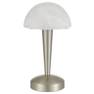 Telbix Mandel 5W LED Table Lamp Nickel by Telbix, a Table & Bedside Lamps for sale on Style Sourcebook