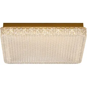 Calibo Gleam Crystalline 550mm Square LED CTC Light Gold by Calibo, a LED Lighting for sale on Style Sourcebook