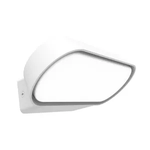 White CLA Glans LED Exterior Wall Light IP65 13W by Compact Lamps Australia, a LED Lighting for sale on Style Sourcebook