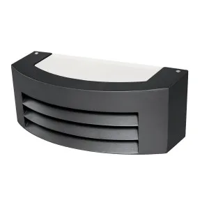 Berea Exterior Louvered Bunker Light IP44 Black by Brilliant, a Lighting for sale on Style Sourcebook